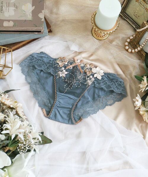 Risa Magli/リサマリ ヴァネッサ ノーマルショーツ グリーン(022) 03(L) Risa Magli/リサマリ ヴァネッサ ノーマルショーツ グリーン(022) 03(L)