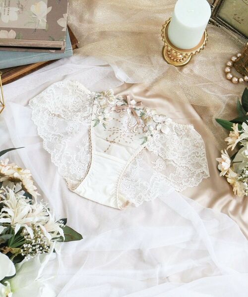 Risa Magli/リサマリ ヴァネッサ レースショーツ ゴールド(007) 03(L) Risa Magli/リサマリ ヴァネッサ レースショーツ ゴールド(007) 03(L)