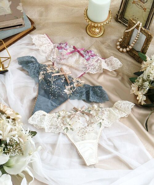 Risa Magli / リサマリ ショーツ | ヴァネッサ Tバック | 詳細1