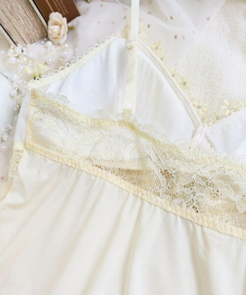 Risa Magli / リサマリ その他インナー・ルームウェア | レーナ カップ付キャミソール | 詳細5