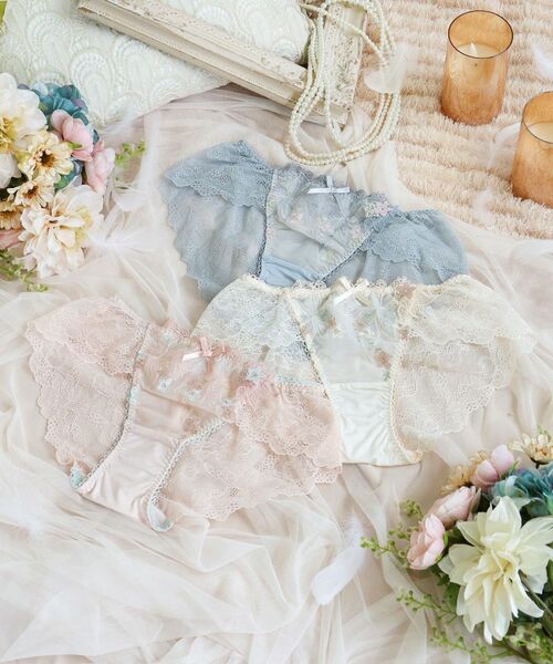 Risa Magli / リサマリ ショーツ | セレスティナ レースショーツ | 詳細1