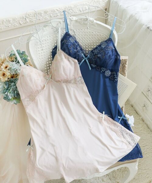 Risa Magli / リサマリ その他インナー・ルームウェア | リゼット カップ付スリップ | 詳細1