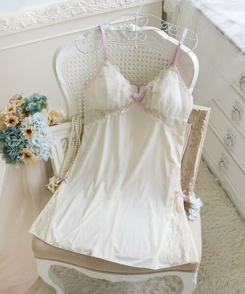 Risa Magli / リサマリ その他インナー・ルームウェア | リゼット カップ付スリップ（アイボリー(004)）