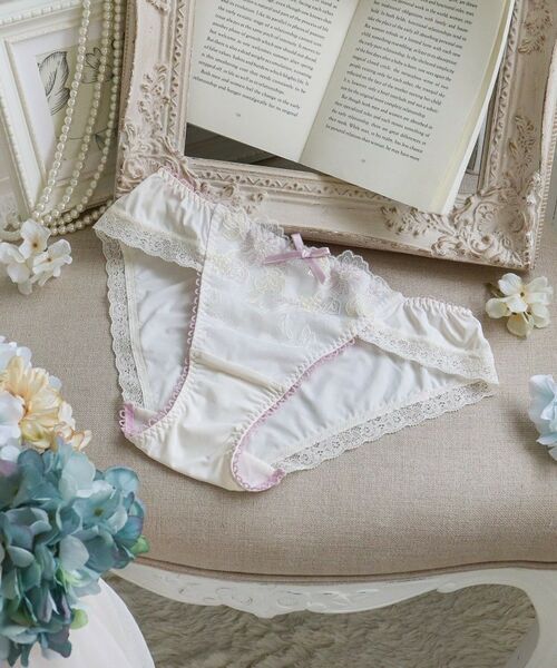 Risa Magli / リサマリ ショーツ | リゼット ノーマルショーツ（アイボリー(004)）