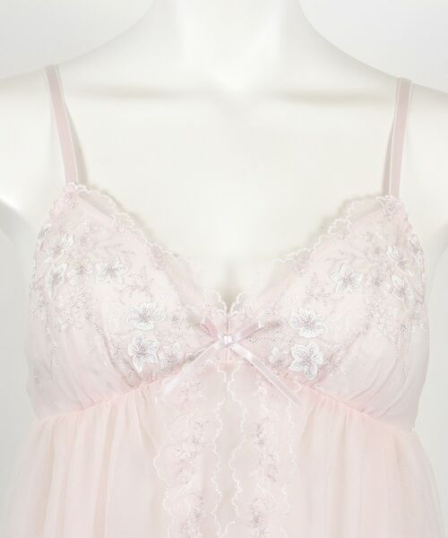 Risa Magli / リサマリ その他インナー・ルームウェア | フリート カップ付スリップ | 詳細15