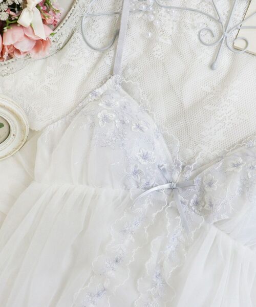 Risa Magli / リサマリ その他インナー・ルームウェア | フリート カップ付スリップ | 詳細3