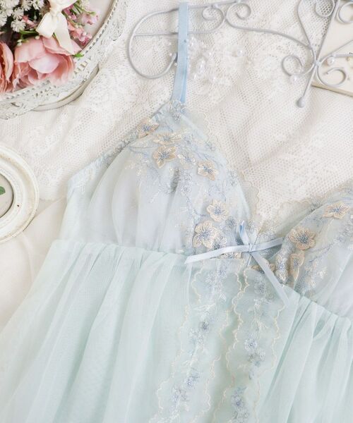 Risa Magli / リサマリ その他インナー・ルームウェア | フリート カップ付スリップ | 詳細5