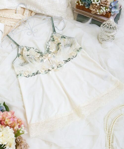 Risa Magli / リサマリ その他インナー・ルームウェア | エリアン キャミソール（アイボリー(004)）