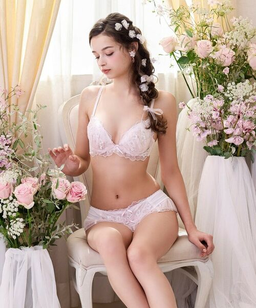 Risa Magli / リサマリ ブラ | フリート ブラジャー (G-H) ＜Glamor Bra／サイドすっきりタイプ＞ | 詳細12