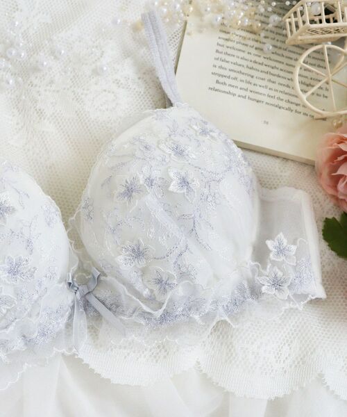 Risa Magli / リサマリ ブラ | フリート ブラジャー (G-H) ＜Glamor Bra／サイドすっきりタイプ＞ | 詳細6