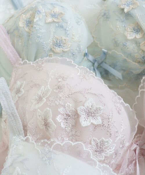 Risa Magli / リサマリ ブラ | フリート ブラジャー (G-H) ＜Glamor Bra／サイドすっきりタイプ＞ | 詳細9