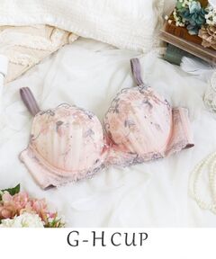 Risa Magli / リサマリ ブラ | エリアン ブラジャー (G-H) ＜Glamor Bra／バストアップタイプ＞