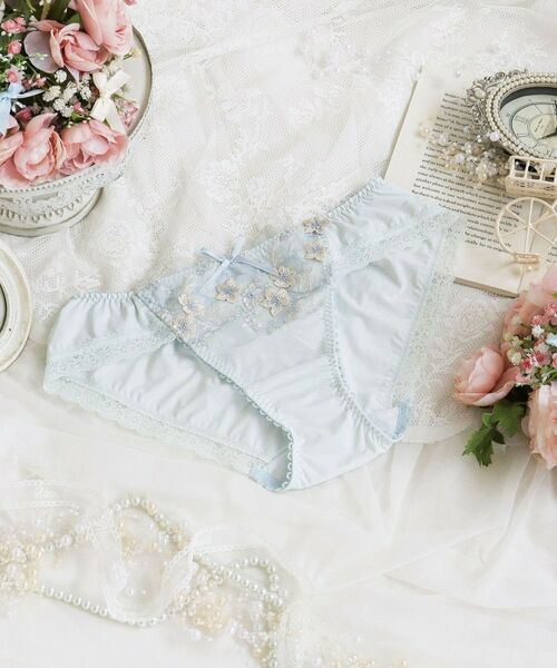 Risa Magli / リサマリ ショーツ | フリート ノーマルショーツ（サックスブルー(090)）