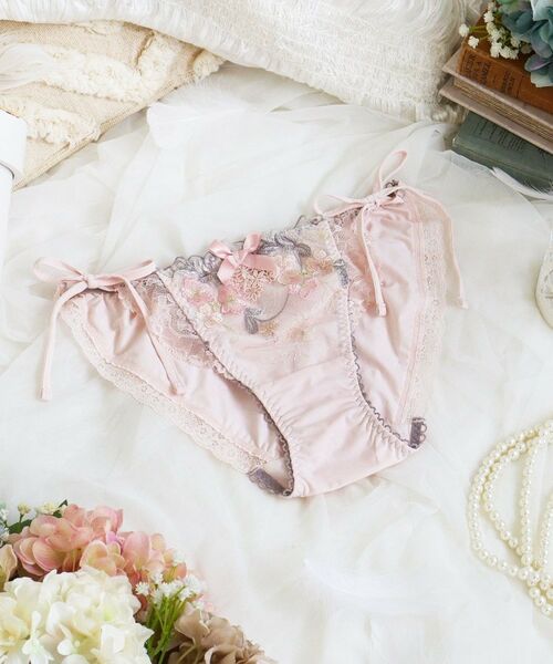 Risa Magli / リサマリ ショーツ | エリアン リボンショーツ（ピンク(071)）