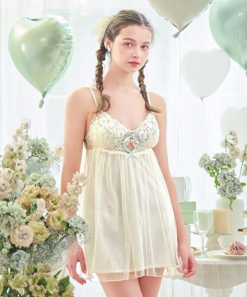 Risa Magli / リサマリ その他インナー・ルームウェア | ヘルティー カップ付スリップ（クリーム(054)）