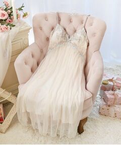 Risa Magli / リサマリ その他インナー・ルームウェア | フローチェ カップ付マキシワンピース