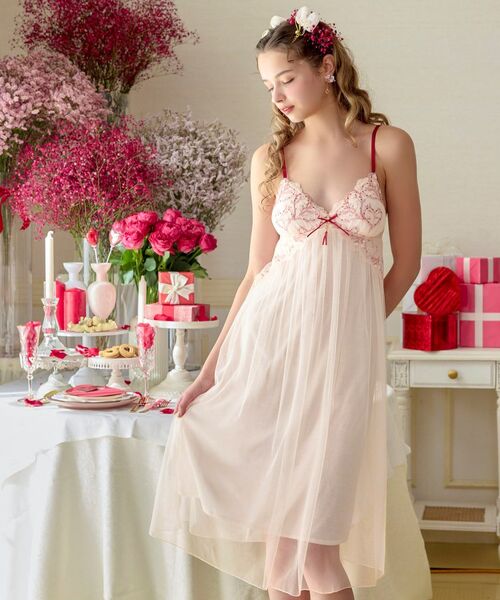 Risa Magli / リサマリ その他インナー・ルームウェア | フローチェ カップ付マキシワンピース | 詳細11