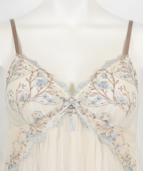 Risa Magli / リサマリ その他インナー・ルームウェア | フローチェ カップ付マキシワンピース | 詳細15