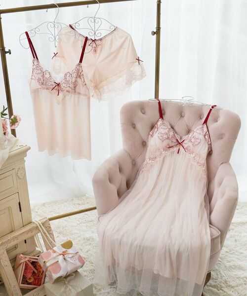 Risa Magli / リサマリ その他インナー・ルームウェア | フローチェ カップ付マキシワンピース | 詳細19