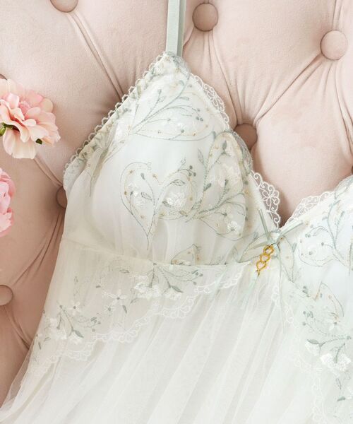 Risa Magli / リサマリ その他インナー・ルームウェア | フローチェ カップ付マキシワンピース | 詳細3