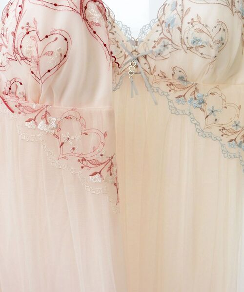 Risa Magli / リサマリ その他インナー・ルームウェア | フローチェ カップ付マキシワンピース | 詳細4