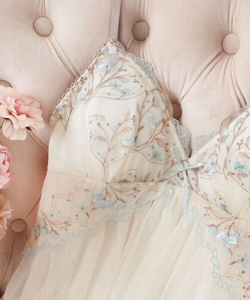 Risa Magli / リサマリ その他インナー・ルームウェア | フローチェ カップ付マキシワンピース | 詳細8