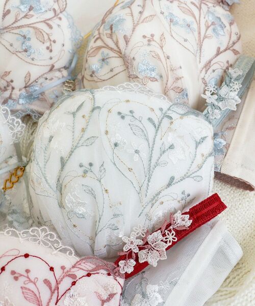 Risa Magli / リサマリ ブラ | フローチェ ブラジャー (D-F) ＜Sweet Rich（スウィートリッチ）＞ | 詳細9