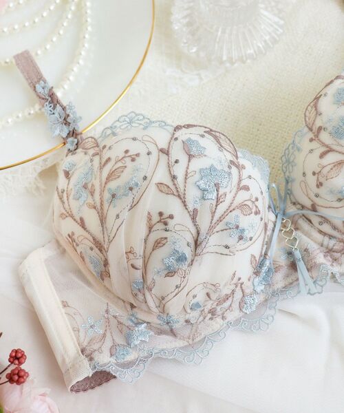 Risa Magli / リサマリ ブラ | フローチェ ブラジャー (G-I) ＜Glamor Bra／バストアップタイプ＞ | 詳細8