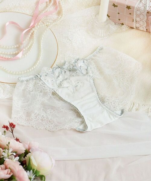 Risa Magli / リサマリ ショーツ | フローチェ レースショーツ（ホワイト(001)）