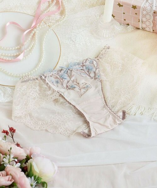 Risa Magli / リサマリ ショーツ | フローチェ レースショーツ（ブルー(092)）