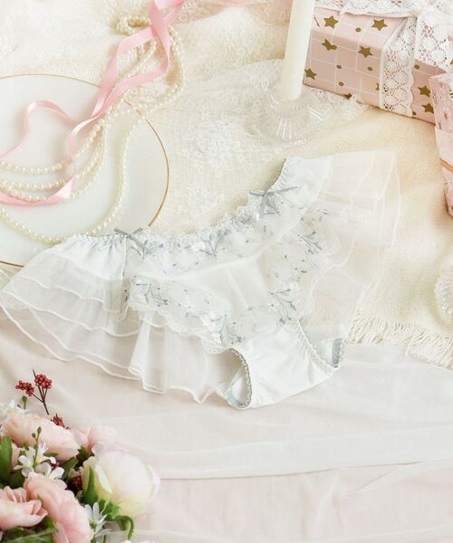 Risa Magli / リサマリ ショーツ | フローチェ フレアショーツ（ホワイト(001)）