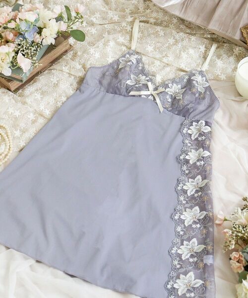 Risa Magli / リサマリ その他インナー・ルームウェア | フルーリ スリップ（グレー(012)）