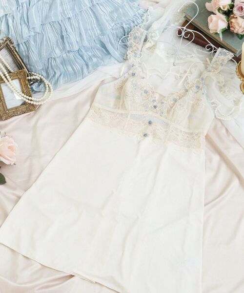 Risa Magli / リサマリ その他インナー・ルームウェア | シュテファニ スリップ（クリーム(054)）