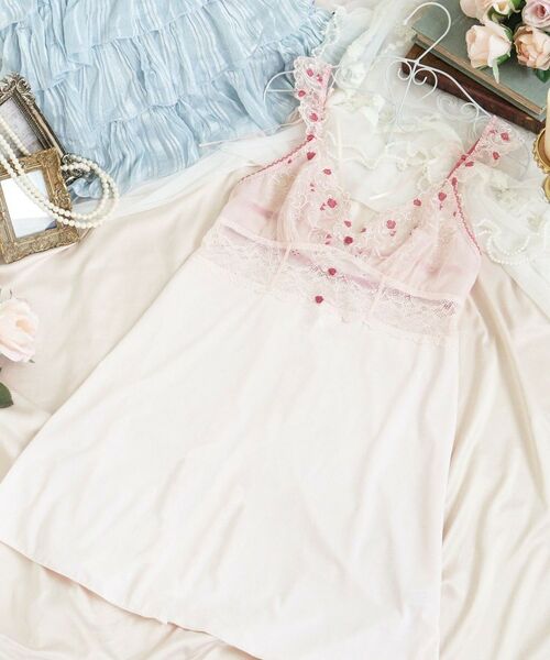 Risa Magli / リサマリ その他インナー・ルームウェア | シュテファニ スリップ（ピンク(071)）