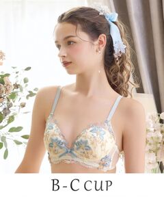 Risa Magli / リサマリ ブラ | フルーリ ノンワイヤーブラ (B-C) ＜メロフィータイプ＞