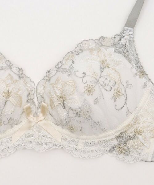 Risa Magli / リサマリ ブラ | フルーリ ノンワイヤーブラ (B-C) ＜メロフィータイプ＞ | 詳細20