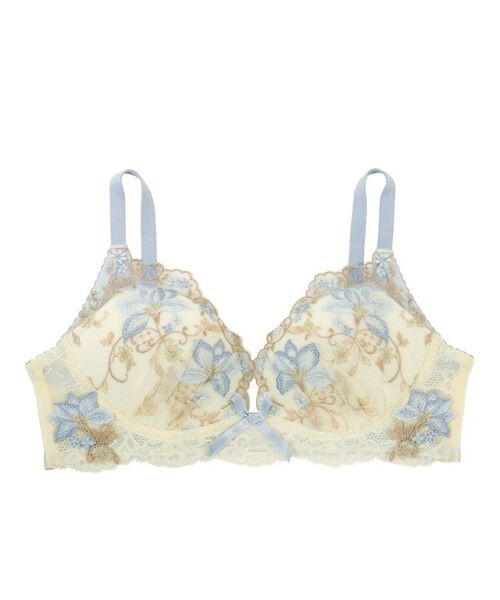 Risa Magli / リサマリ ブラ | フルーリ ノンワイヤーブラ (B-C) ＜メロフィータイプ＞ | 詳細4