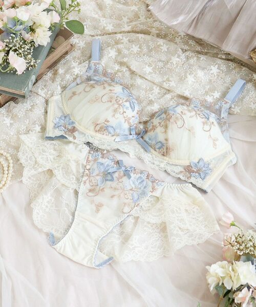 Risa Magli / リサマリ ブラ | フルーリ ノンワイヤーブラ (G) ＜メロフィータイプ＞ | 詳細24