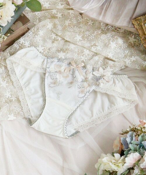 Risa Magli / リサマリ ショーツ | フルーリ ノーマルショーツ（アイボリー(004)）