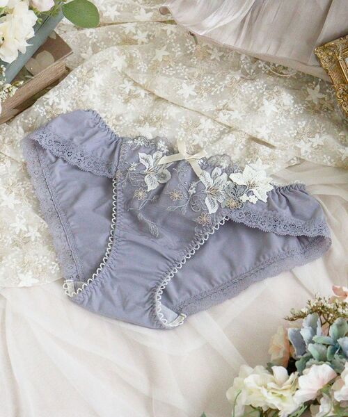 Risa Magli / リサマリ ショーツ | フルーリ ノーマルショーツ（グレー(012)）