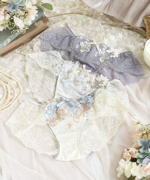 Risa Magli / リサマリ ショーツ | フルーリ レースショーツ | 詳細1