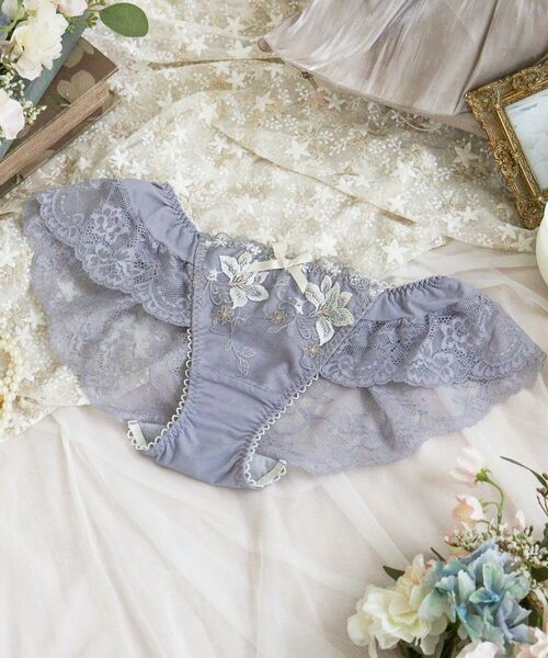 Risa Magli / リサマリ ショーツ | フルーリ フレアショーツ（グレー(012)）