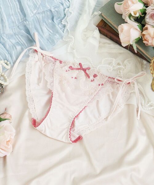 Risa Magli / リサマリ ショーツ | シュテファニ リボンショーツ（ピンク(071)）