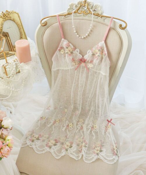 Risa Magli / リサマリ その他インナー・ルームウェア | ダニエラ スリップ（ホワイト(001)）