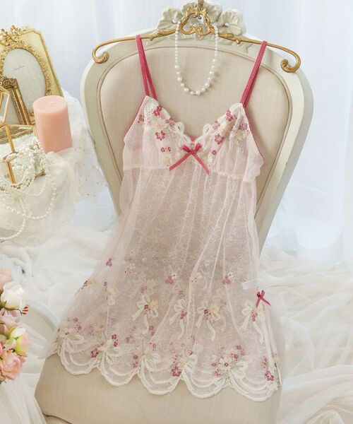 Risa Magli / リサマリ その他インナー・ルームウェア | ダニエラ スリップ（ピンク(071)）