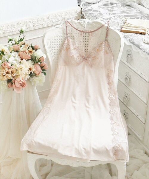 Risa Magli / リサマリ その他インナー・ルームウェア | リーゼル スリップ（ピンク(071)）