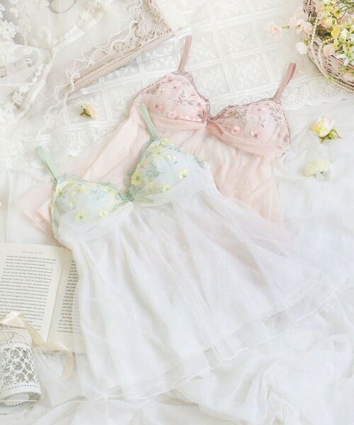 Risa Magli / リサマリ その他インナー・ルームウェア | ラーレ カップ付キャミソール | 詳細1