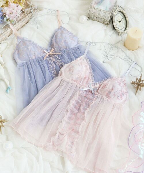 Risa Magli / リサマリ その他インナー・ルームウェア | アントーニア カップ付キャミソール | 詳細1