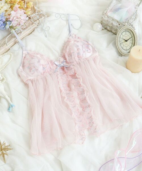 Risa Magli / リサマリ その他インナー・ルームウェア | アントーニア カップ付キャミソール（ピンク(071)）