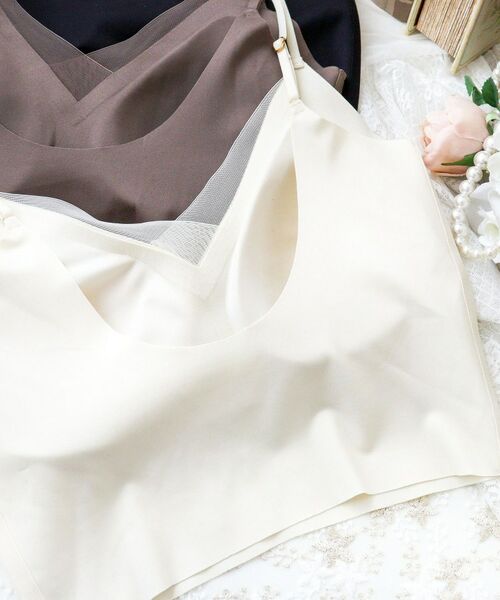 Risa Magli / リサマリ その他インナー・ルームウェア | コッキー シームレスキャミソール | 詳細8